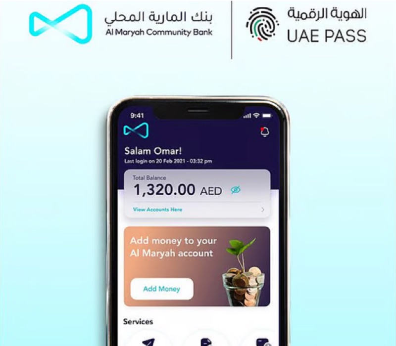 Mbank UAE — FOO — banking platform for Al Maryah Bank (UAE)