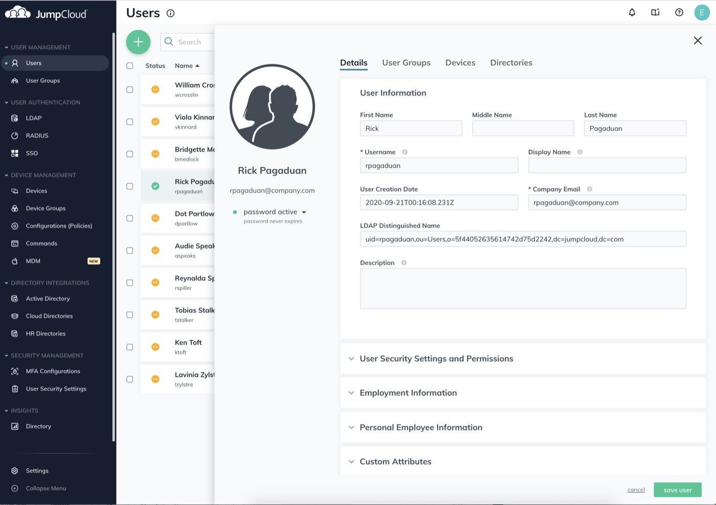 JumpCloud Directory Platform — JumpCloud